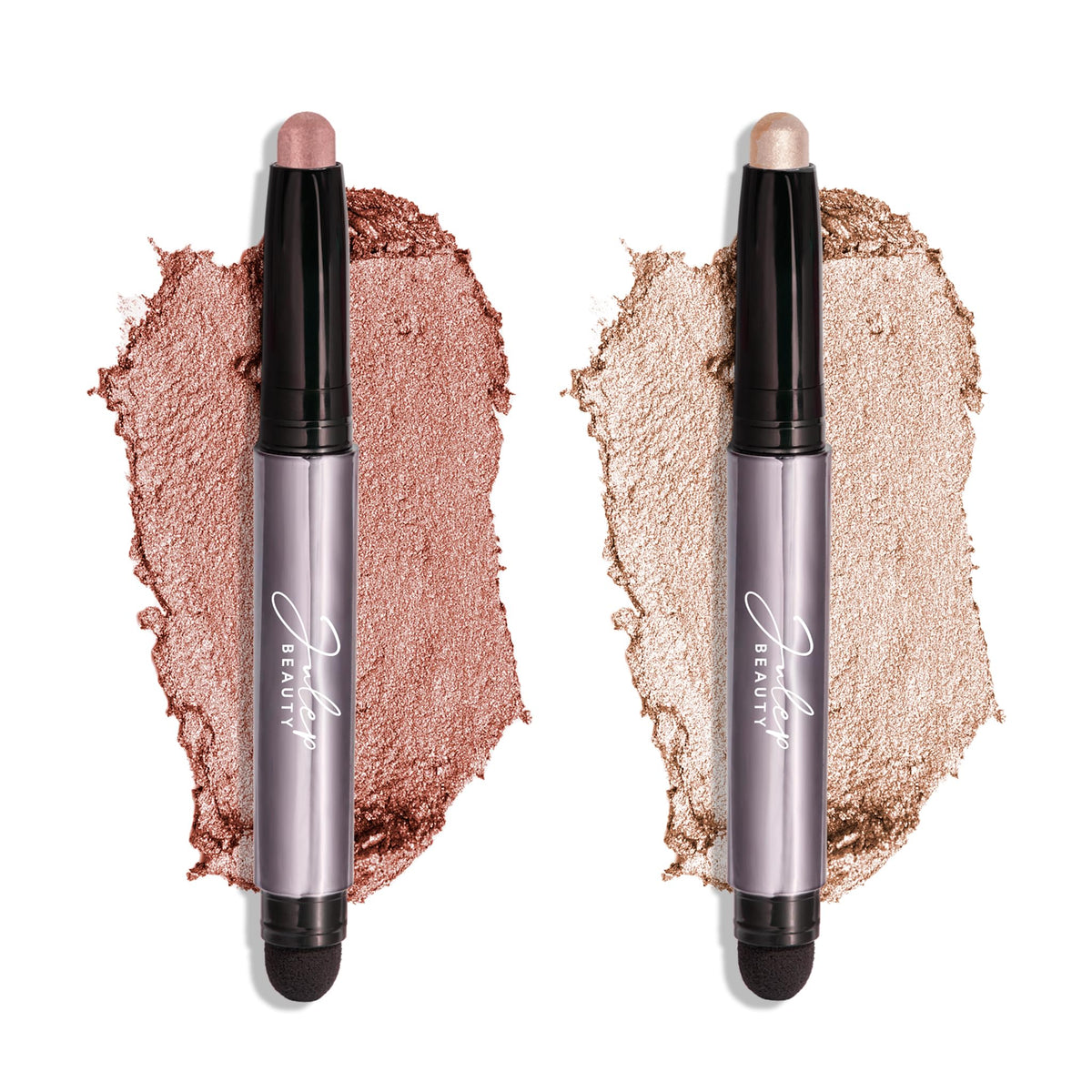 Julep front packaging showing dual shadow stick for easy travel