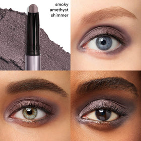 Julep close-up of stick tip showing creamy shimmer texture, smooth application benefit