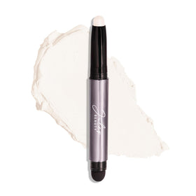 Julep front packaging of Snowfall Matte stick showing compact design and label benefit