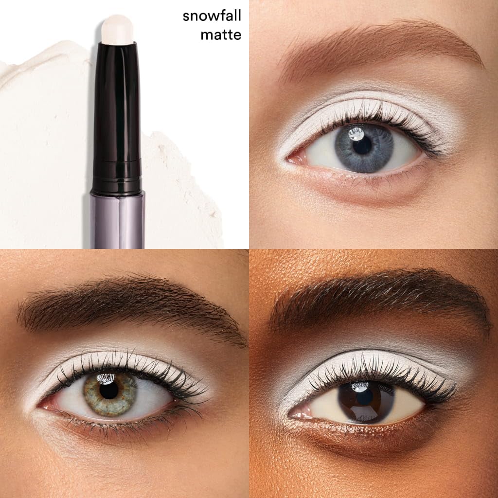 Julep close-up of Snowfall Matte texture demonstrating smooth creamy-to-powder finish