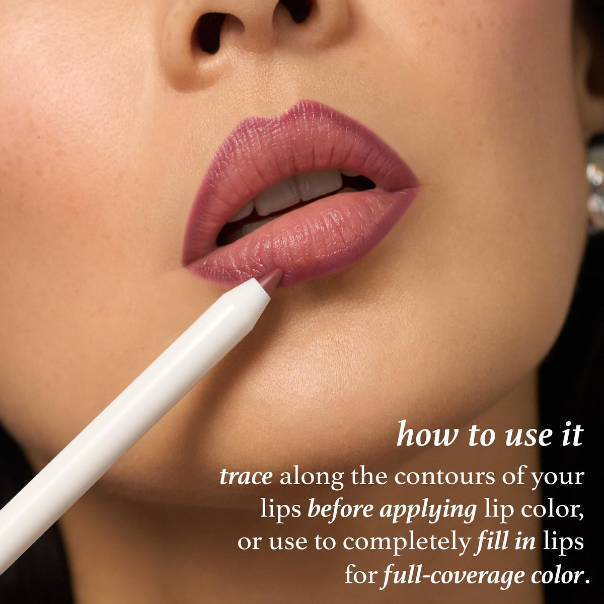 Julep creamy tip texture closeup highlighting smooth glide benefit
