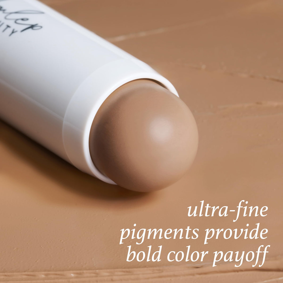 Julep cream-to-powder texture close-up showing soft-focus finish