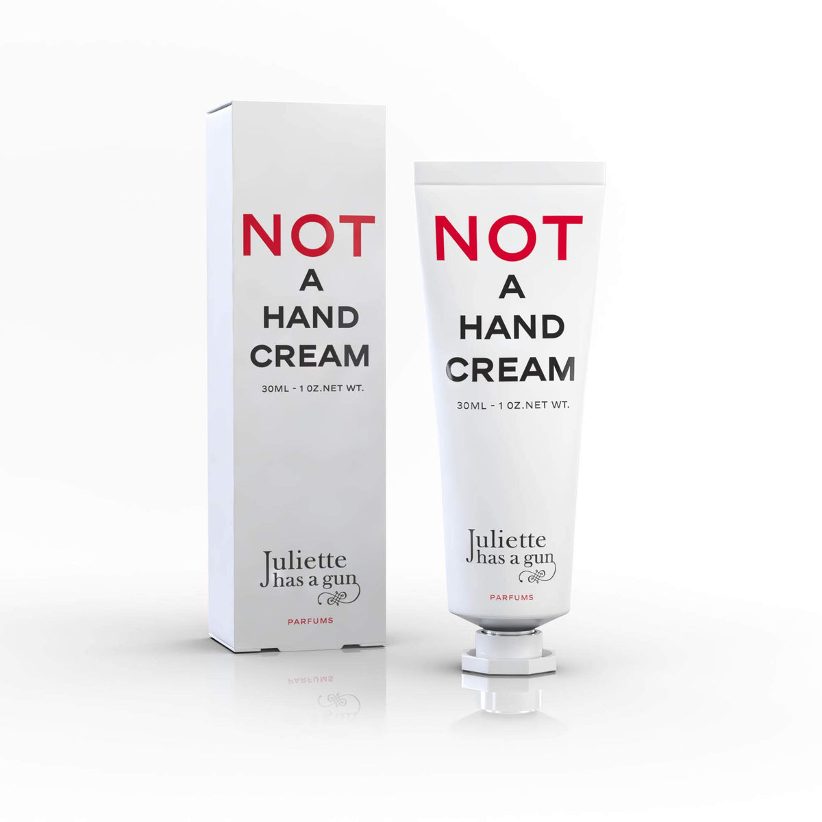 Juliette Has A Gun texture close-up showing silky cream and fast-absorbing benefit