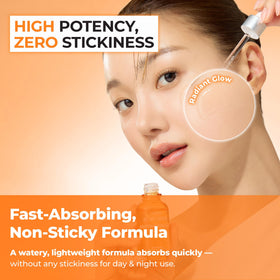 JUMISO absorbed into skin closeup showing non-sticky finish and hydration benefit