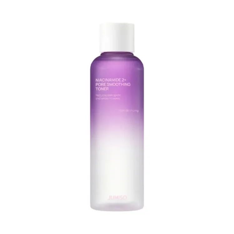 JUMISO ingredient panel detail emphasizing gentle exfoliants and hydrating agents