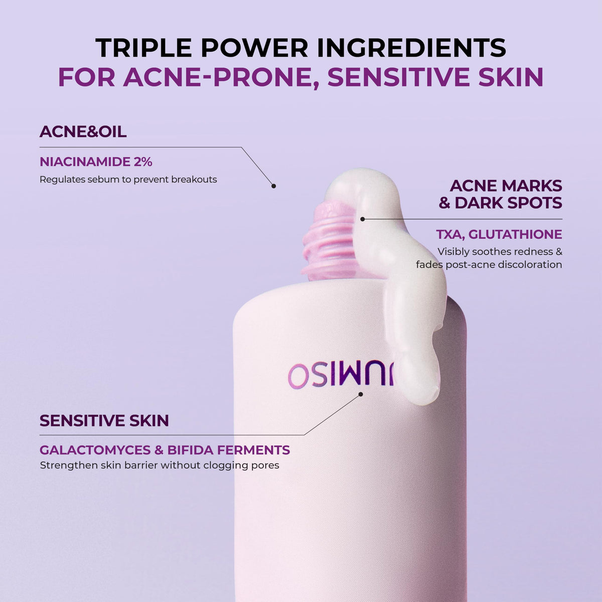 JUMISO primer under makeup demonstrating smoother base and longer wear