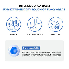 JUMISO being applied to hands demonstrating softening and quick relief