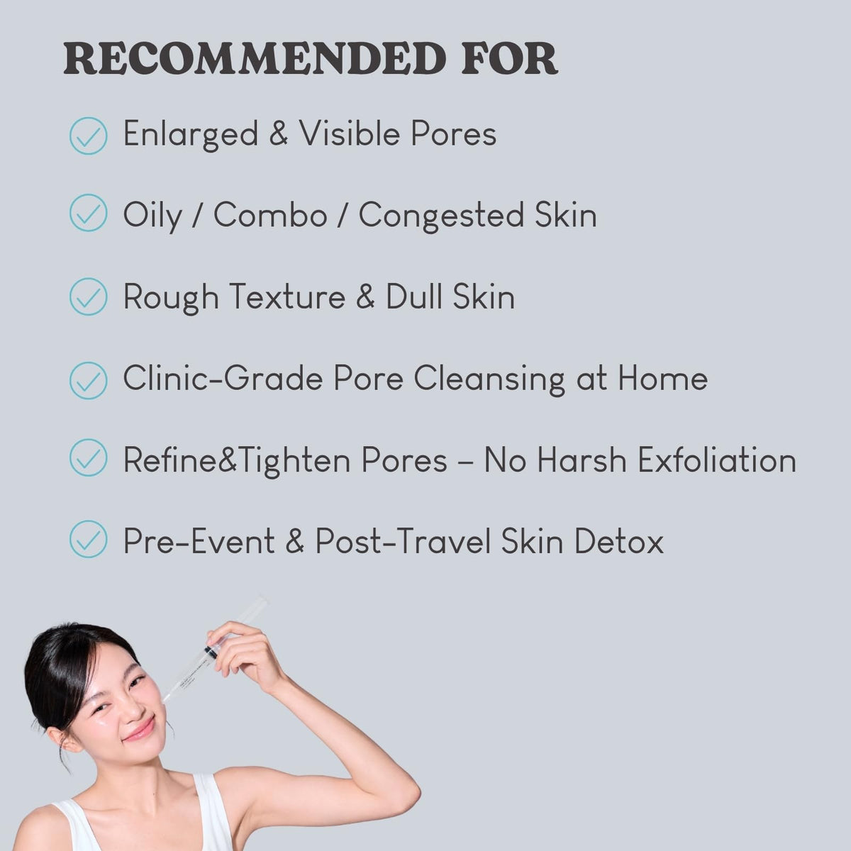 Jung Beauty mask being applied in a spa-styled bathroom illustrating at-home ritual