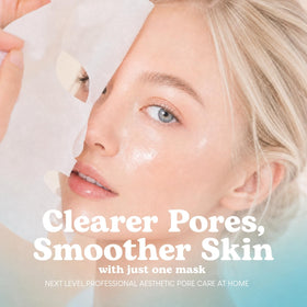 Jung Beauty close-up of unfolded face sheet revealing thin breathable material and fit