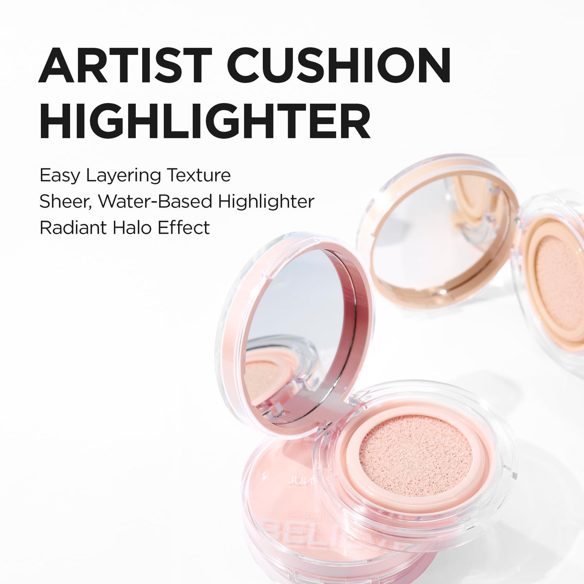 JUNG SAEM MOOL application on cheek showing lifted, natural radiant finish