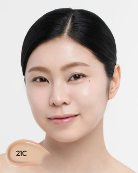JUNG SAEM MOOL bottle styled on vanity to show luminous result