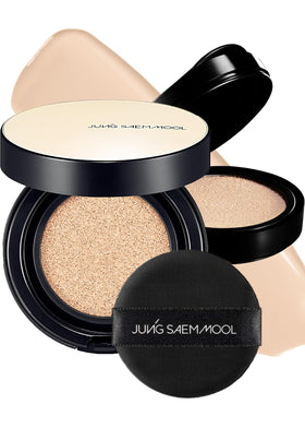 JUNG SAEM MOOL compact front view showing elegant packaging and portability benefit