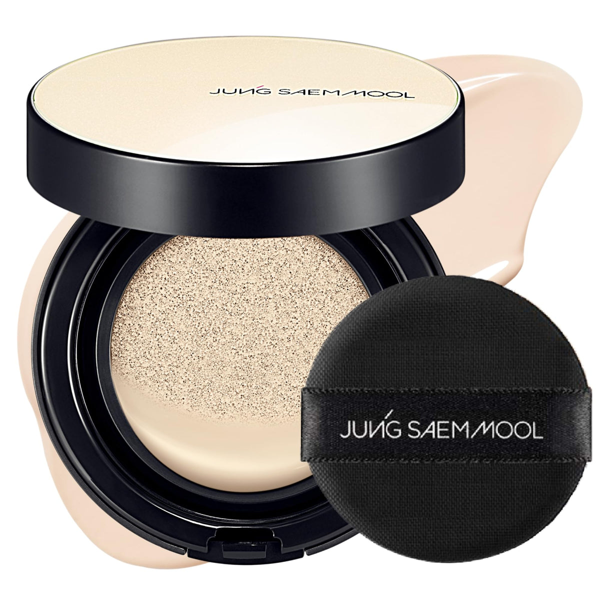 JUNG SAEM MOOL compact front view showing sleek packaging and convenience