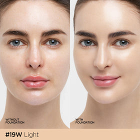 JUNG SAEM MOOL open compact with puff and mirror for easy on-the-go application
