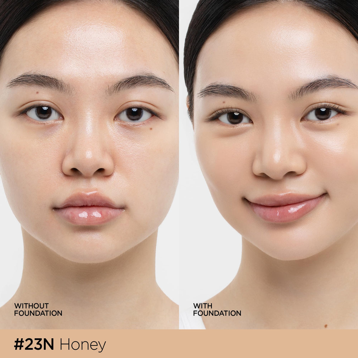 JUNG SAEM MOOL open compact with puff demonstrating easy application benefit