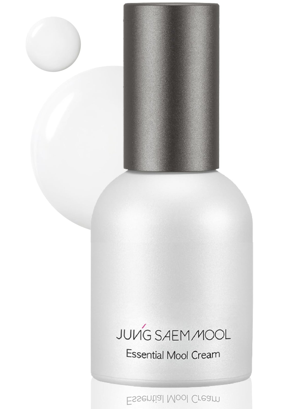 JUNG SAEM MOOL front jar shot showing sleek design and travel-ready size