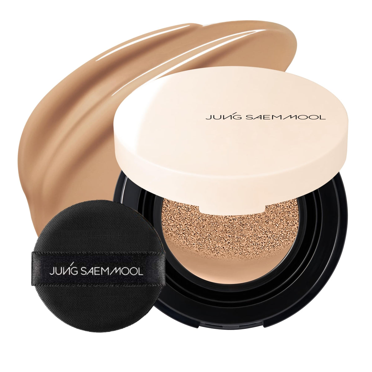 JUNG SAEM MOOL front compact showing packaging and brand — easy travel use