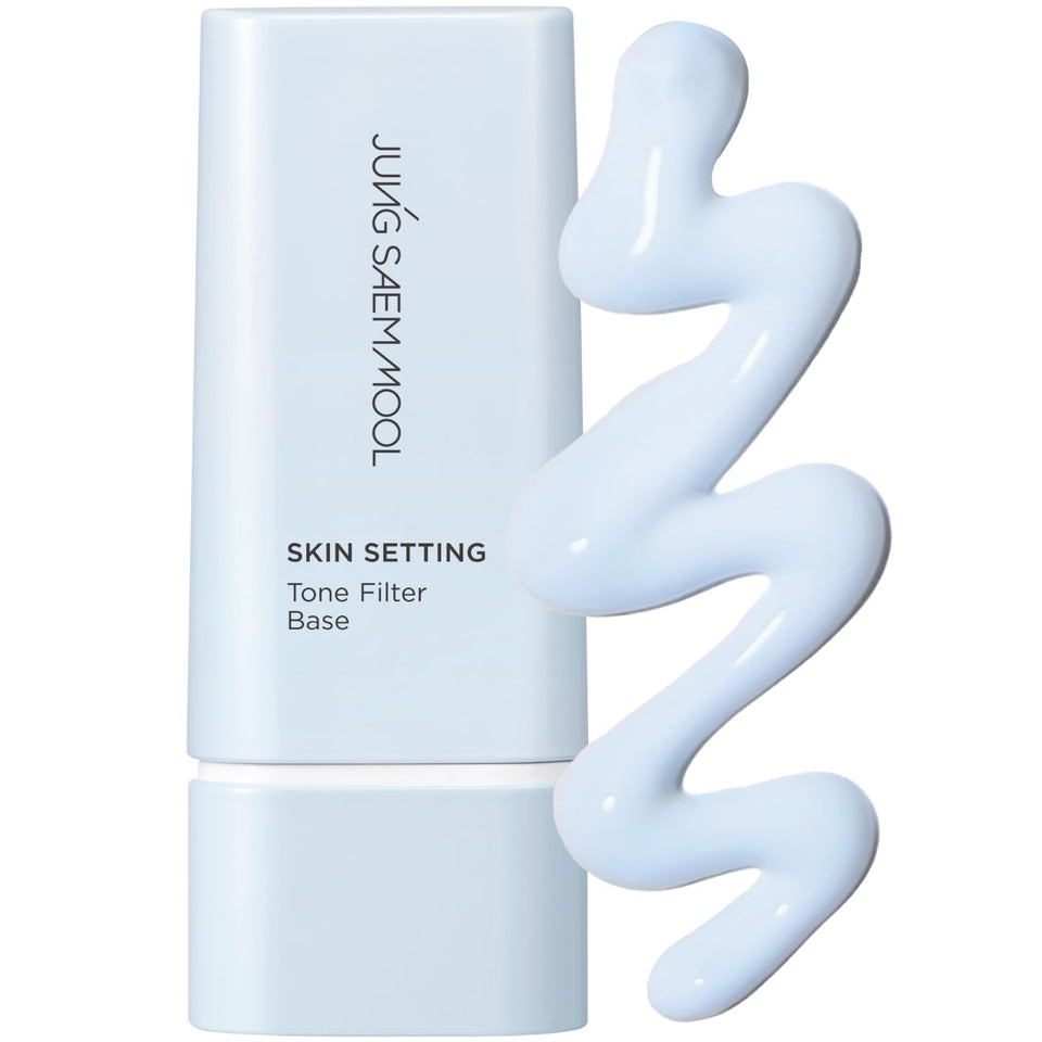 JUNG SAEM MOOL front packaging showing primer bottle and benefits