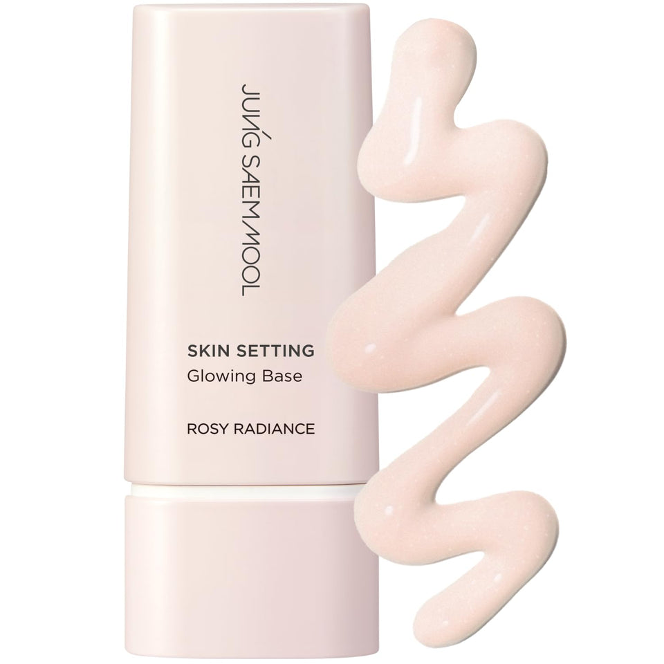 JUNG SAEM MOOL front packaging showing elegant primer bottle and product benefit