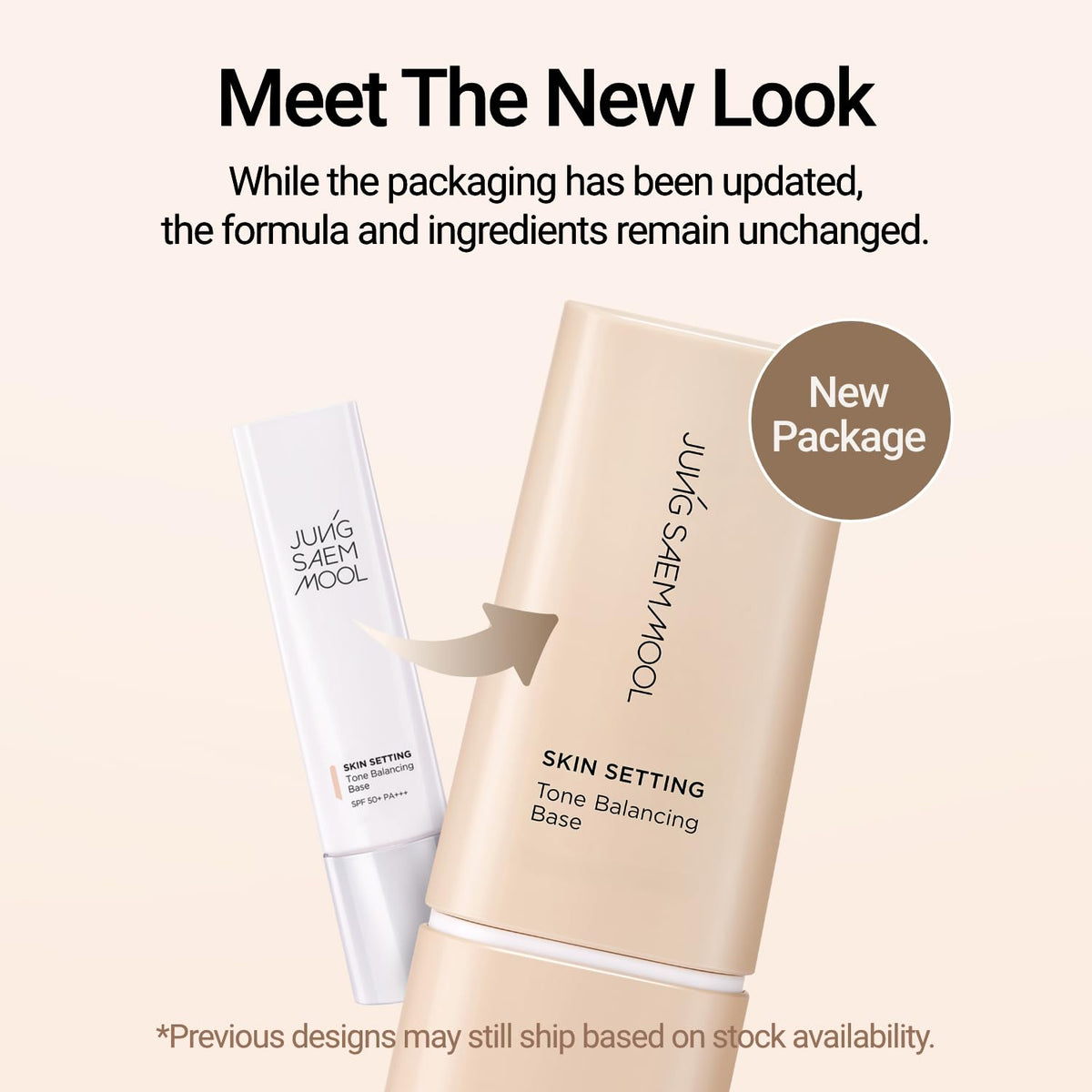 JUNG SAEM MOOL in bag lifestyle portraying travel-ready primer for on-the-go touch-ups
