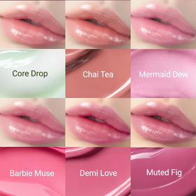 JUNG SAEM MOOL swatch on arm displaying Mermaid Dew tint and hydration