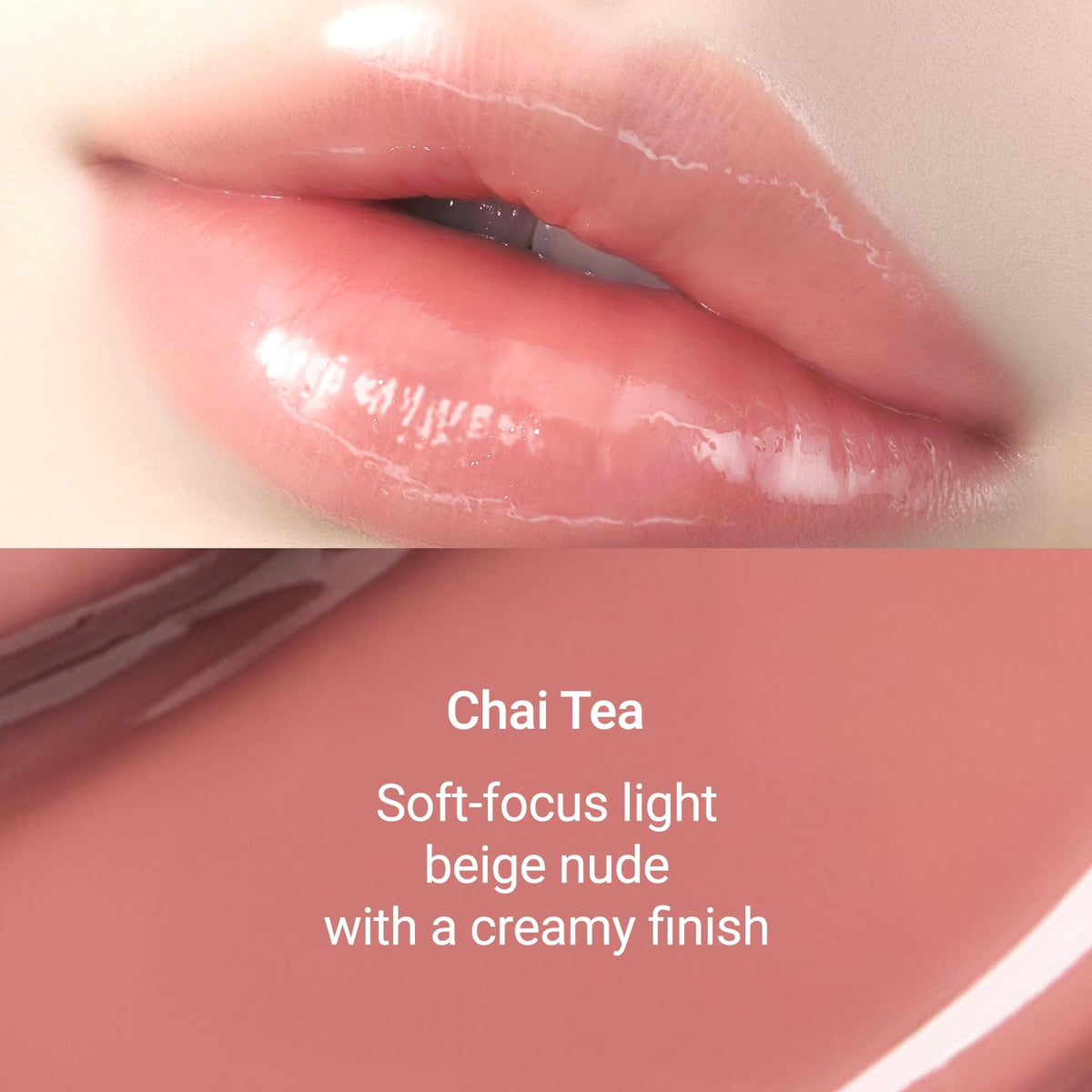 JUNG SAEM MOOL gloss texture swirl showing glossy, serum-rich finish