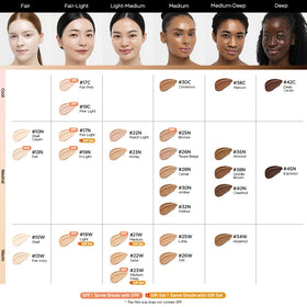 JUNG SAEM MOOL mesh cushion closeup showing texture for even application