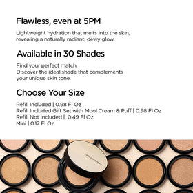 JUNG SAEM MOOL Essential Mool Cream travel size showing hydrating prep benefit