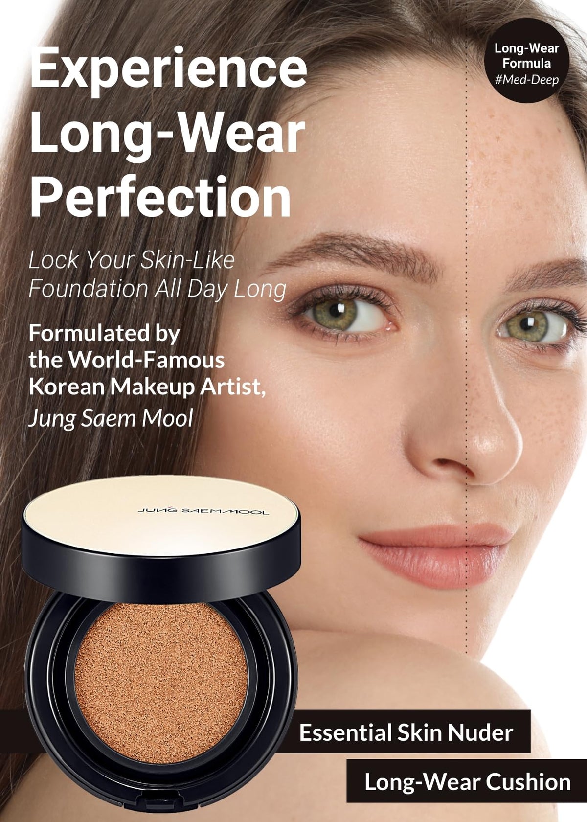 JUNG SAEM MOOL open cushion with refill visible for easy replacement