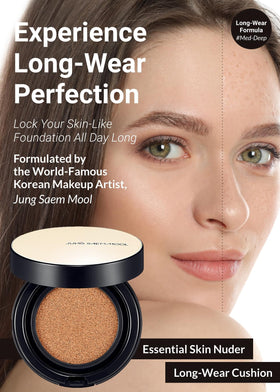 JUNG SAEM MOOL open cushion with refill visible for easy replacement