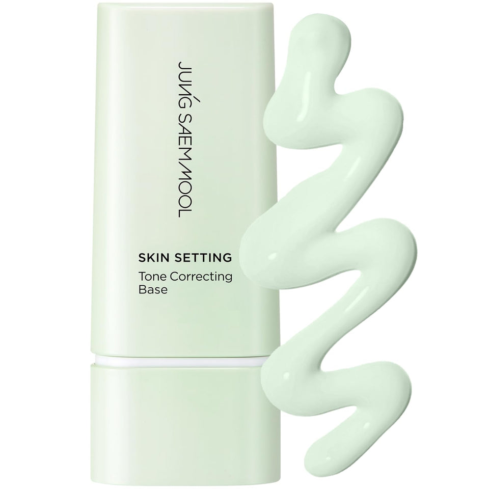 JUNG SAEM MOOL front bottle shot showing sleek primer packaging and branding benefit