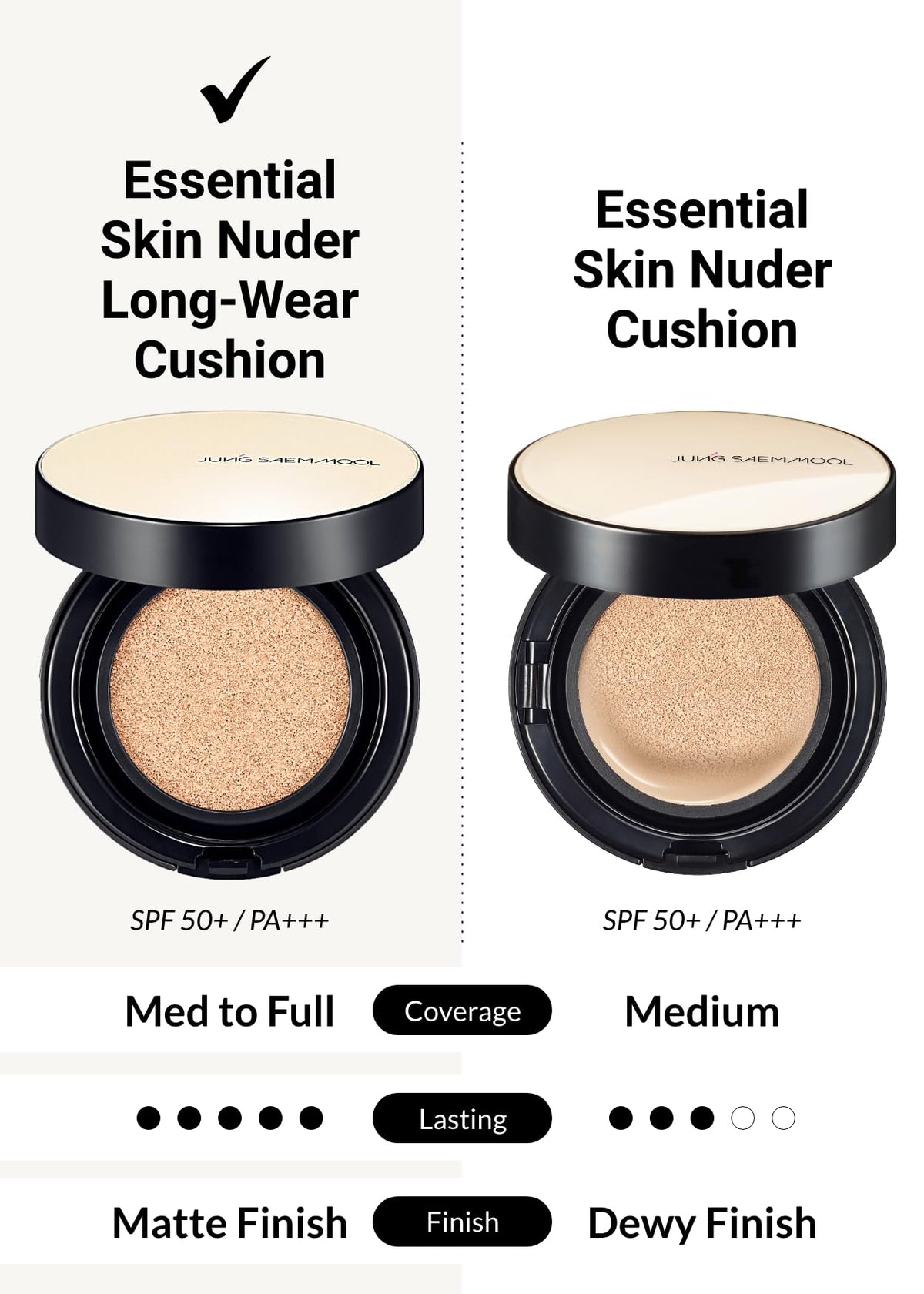 JUNG SAEM MOOL compact in hand showing size and travel-friendly benefit