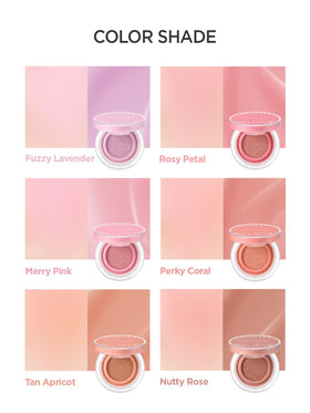 JUNG SAEM MOOL texture swipe on skin showing creamy finish for natural blendability