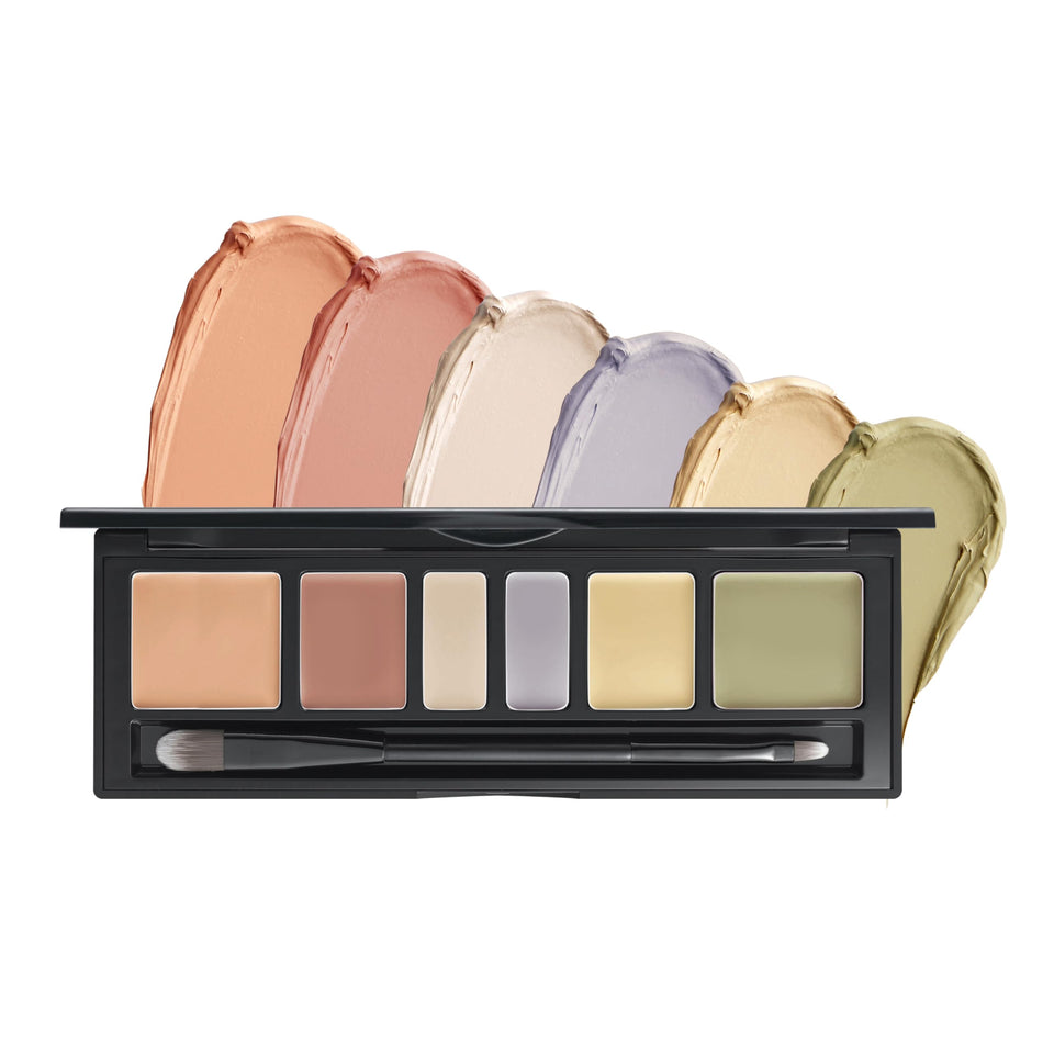 JUNG SAEM MOOL palette front packaging showing six shades and brand name for professional results