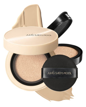 JUNG SAEM MOOL compact front view showing sleek packaging and brand recognition