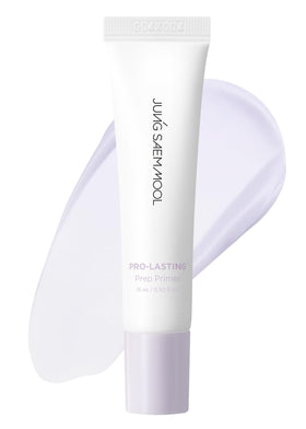 JUNG SAEM MOOL front packaging showing product name and compact bottle benefit longer-lasting makeup