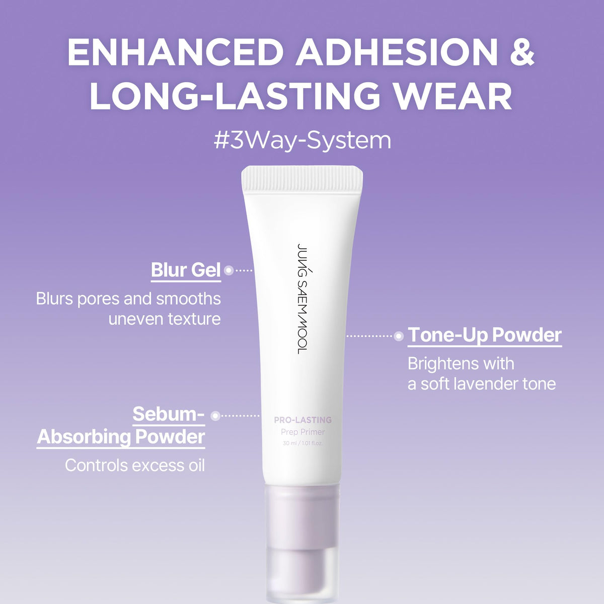 JUNG SAEM MOOL product held in hand for size reference and travel-friendly convenience