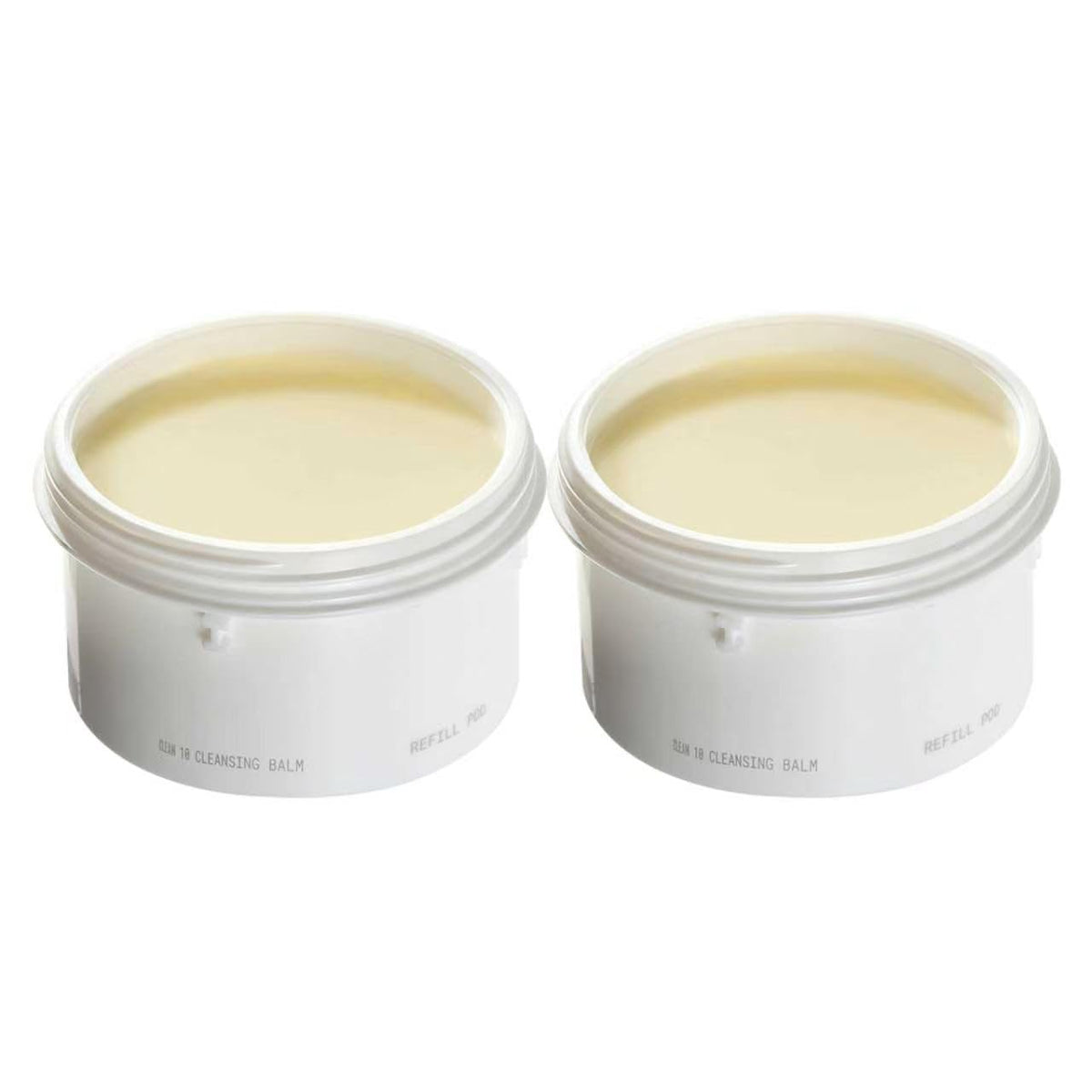 JUNO & Co. JADE refill pod front view showing compact makeup remover refill and reduced plastic benefit
