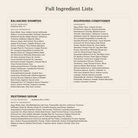 Jupiter ingredients display sugar kelp and aloe showing soothing natural benefits