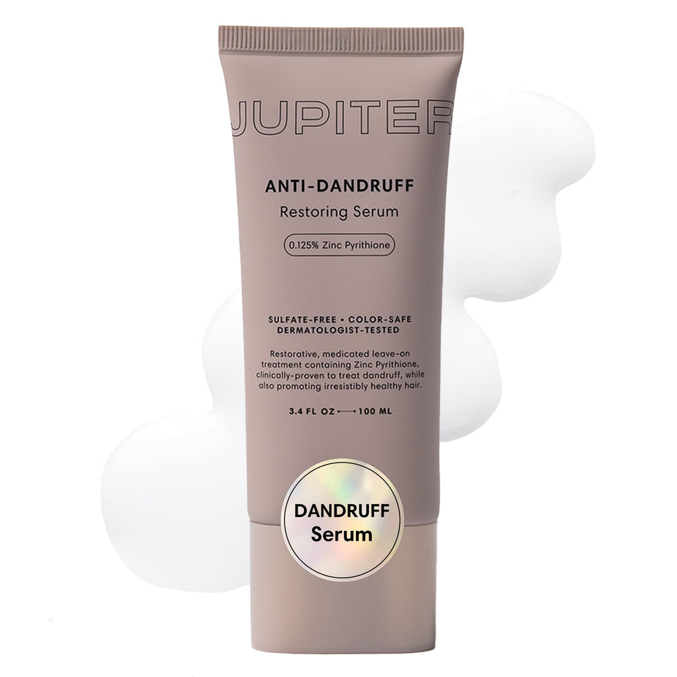 Jupiter front packaging showing bottle and logo, communicates premium care