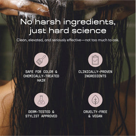 Jupiter scalp application demonstration showing how to apply serum for relief