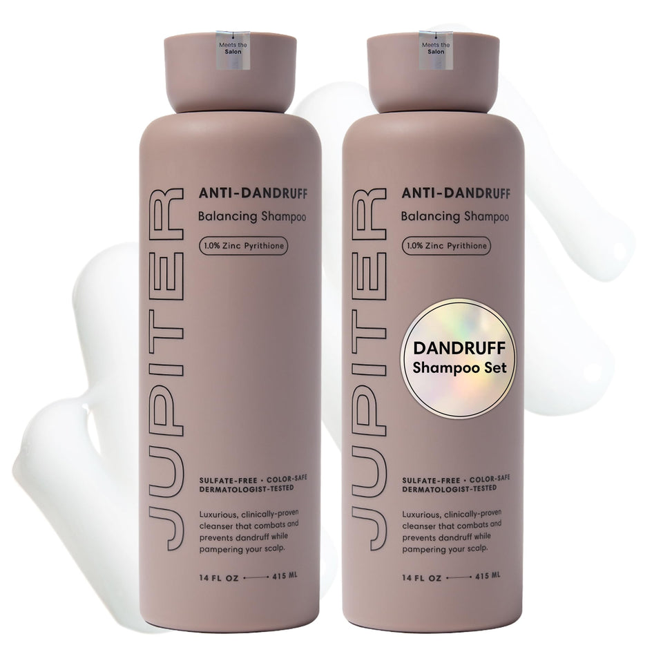 Jupiter shampoo front packaging shows clean branding and product benefits