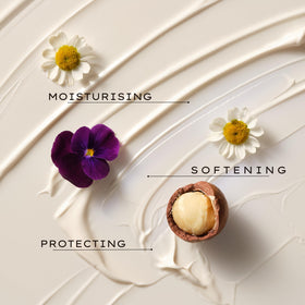 Jurlique rich cream texture close-up illustrating hydration and creamy absorbency benefit