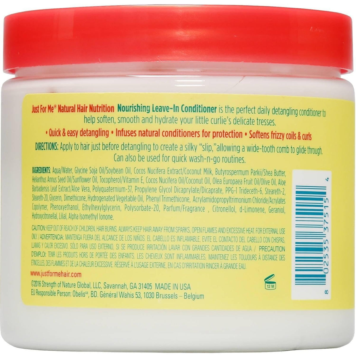 Generic Just For Me creamy texture close-up showing smooth slip and hydration