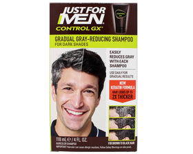 Just for Men front packaging showing bottle and label with clear product identity and benefit