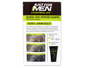 Just for Men pump and cap detail highlighting easy dispensing and convenient use