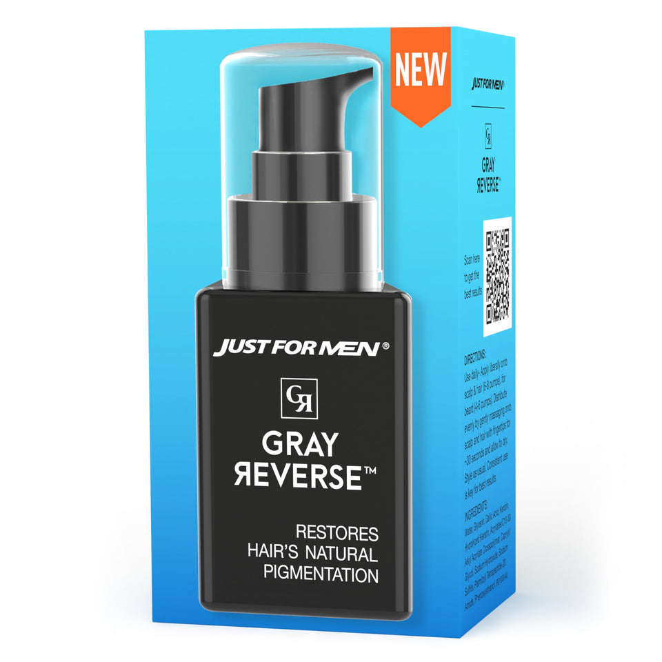 Just for Men front packaging showing bottle and brand for clear identification
