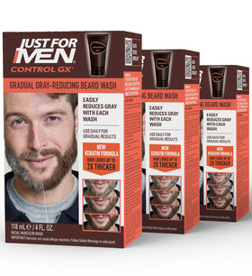 Just for Men front packaging showing product and size for easy identification