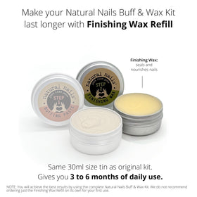 Just Like Jane finishing wax texture closeup highlighting creamy, spreadable texture