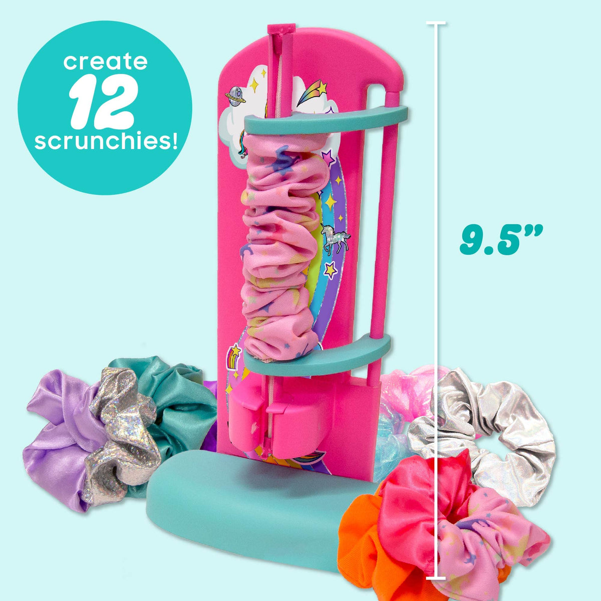 Just My Style tool close-up demonstrating simple assembly for fast scrunchie making
